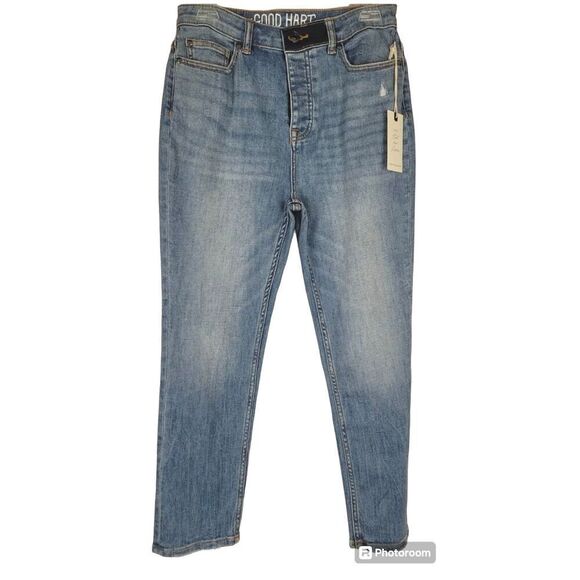 NWT Good Hart Matilda Jane The Slim Boyfriend Button Fly Jeans Size 6 Casual - Picture 1 of 9